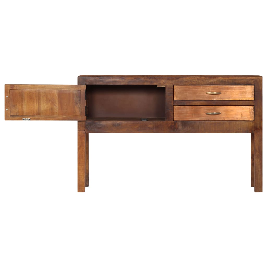 Buffet 118x30x75 cm Bois de manguier massif Buffets & bahuts vidaXL   