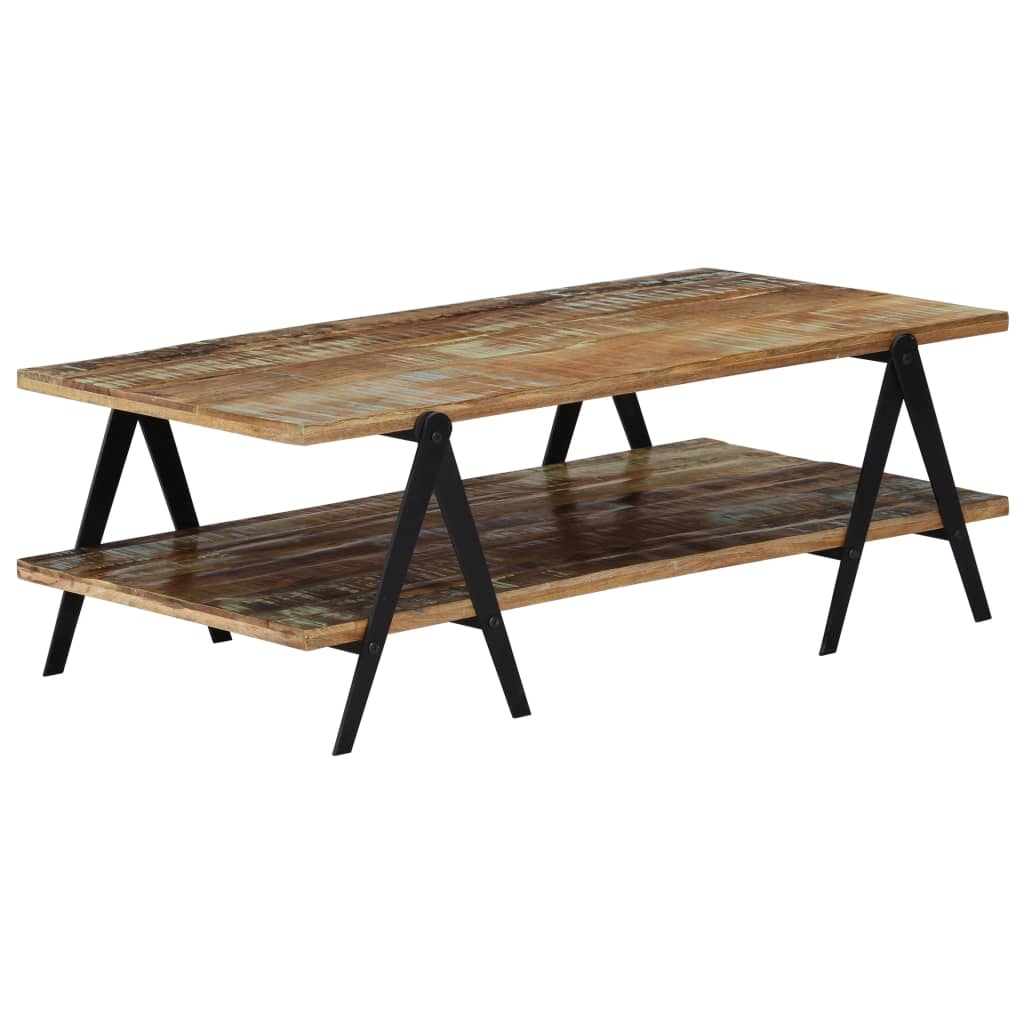 Table basse 115x60x40 cm Bois de récupération massif Tables basses vidaXL   