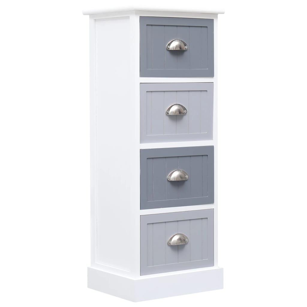 Armoire latérale 35x30x90 cm Bois de Paulownia Commodes vidaXL   