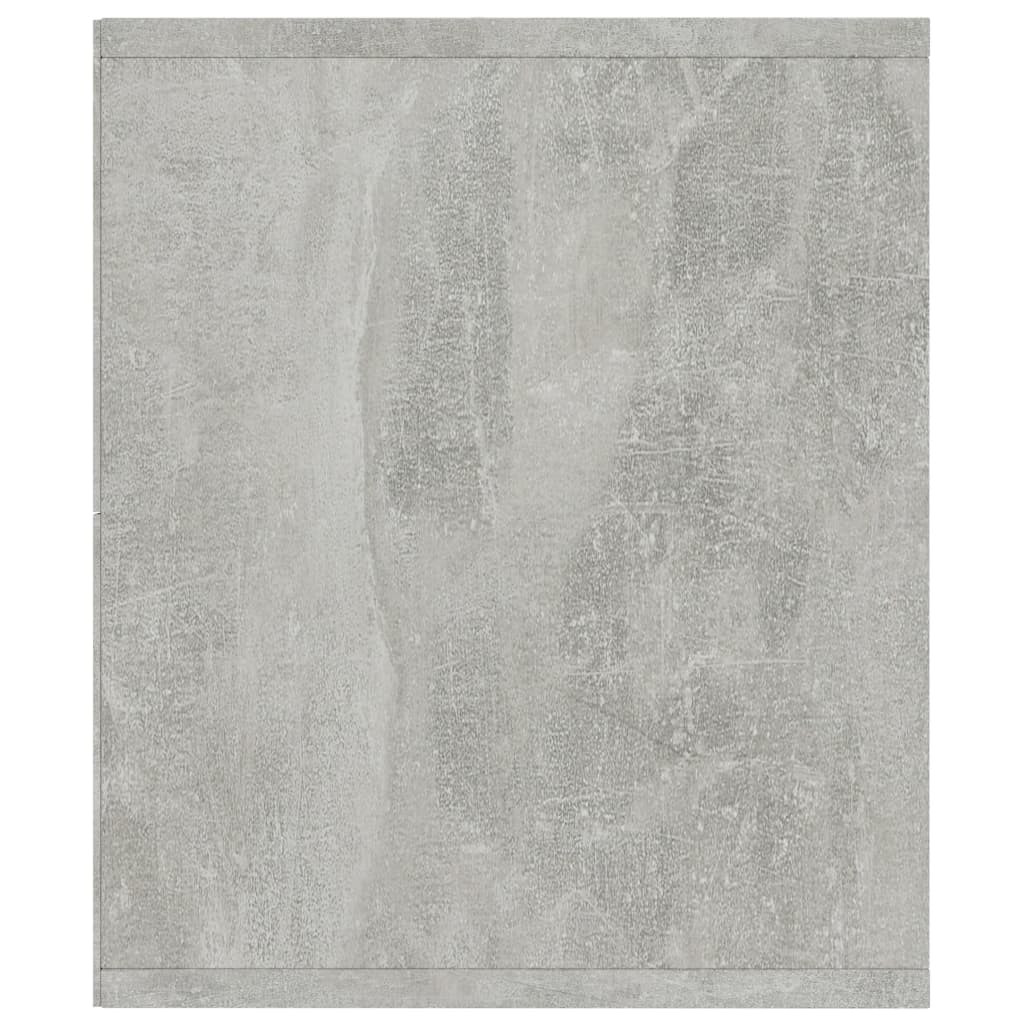 Bibliothèque/Meuble TV Gris cement 143 x 30 x 36 cm Étagères murales & corniches vidaXL   
