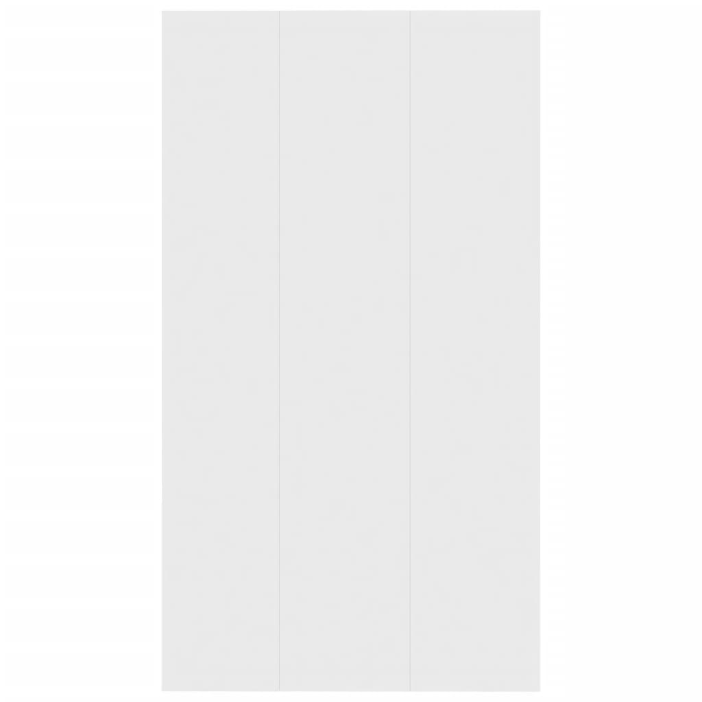 Bibliothèque/Buffet blanc 66x30x98 cm bois d'ingénierie Bibliothèques vidaXL   