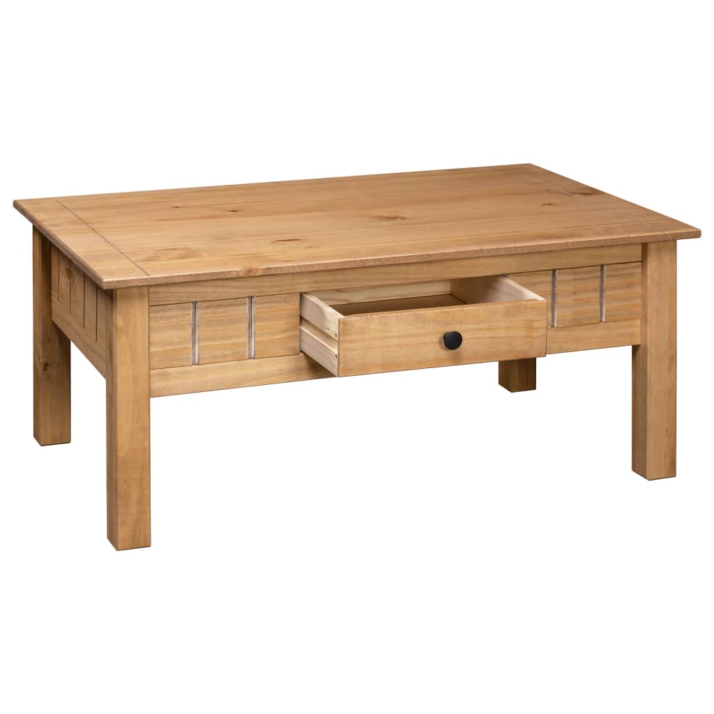Table basse 100x60x45 cm Pin massif Assortiment Panama Tables basses vidaXL   