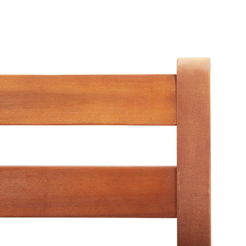 Chaises de bar lot de 2 bois d'acacia solide Tabourets de bar vidaXL   