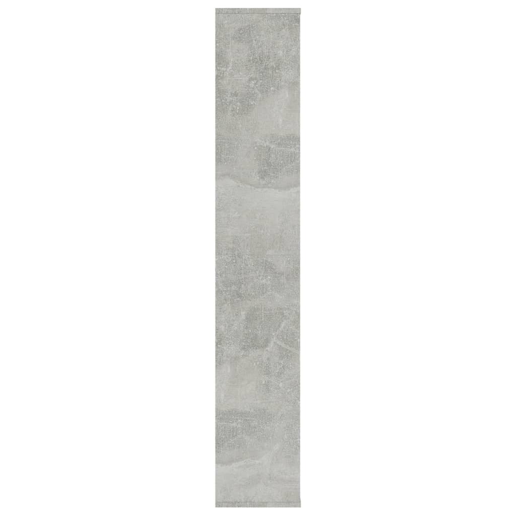 Cloison de séparation Gris béton 100x24x140 cm Aggloméré Séparateurs de pièces vidaXL   
