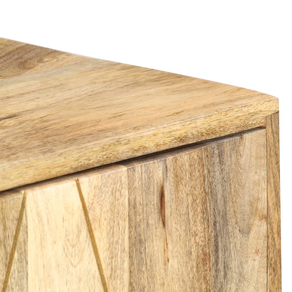Buffet 118x30x75 cm Bois de manguier massif Buffets & bahuts vidaXL   