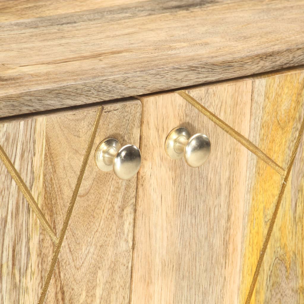 Buffet 118x30x75 cm Bois de manguier massif Buffets & bahuts vidaXL   