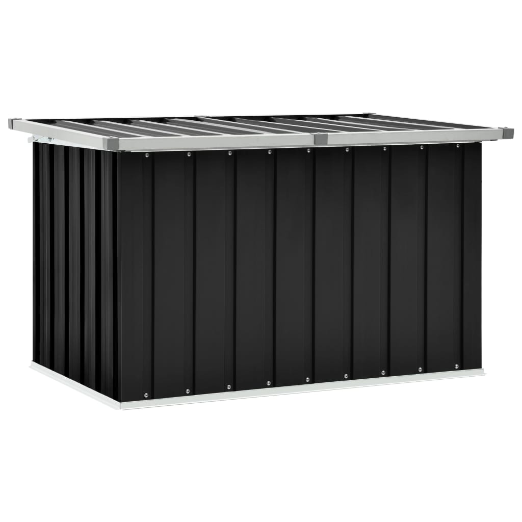 Boîte de rangement de jardin Anthracite 109x67x65 cm Coffres de jardin vidaXL   