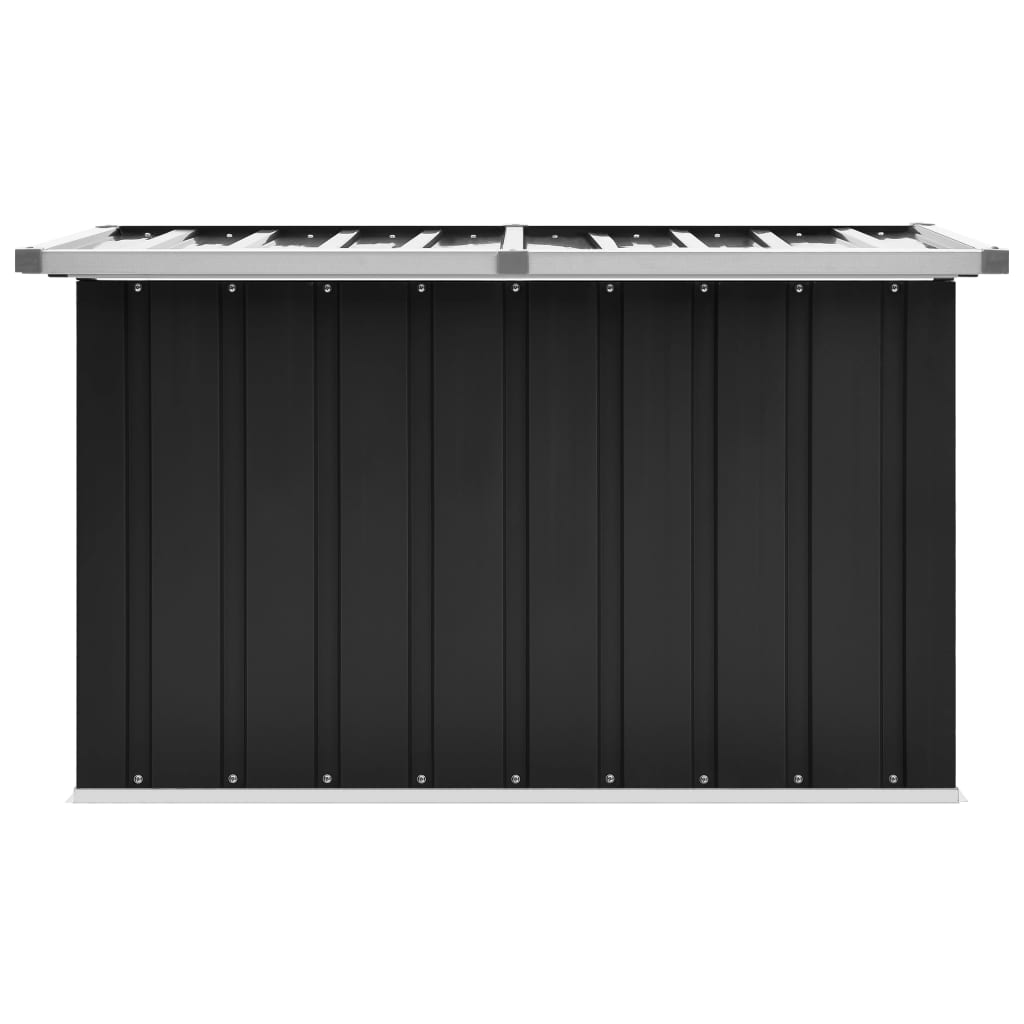 Boîte de rangement de jardin Anthracite 109x67x65 cm Coffres de jardin vidaXL   