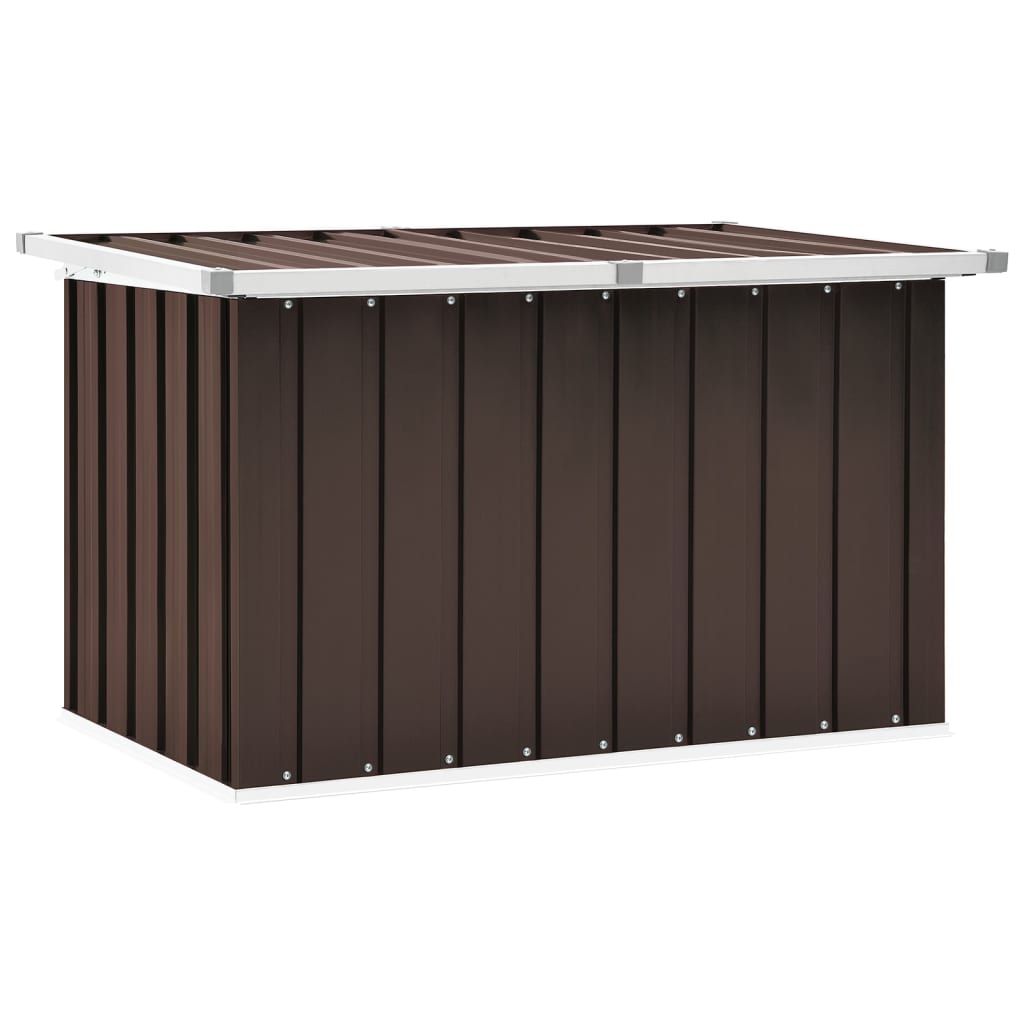 Boîte de rangement de jardin Marron 109x67x65 cm Coffres de jardin vidaXL   