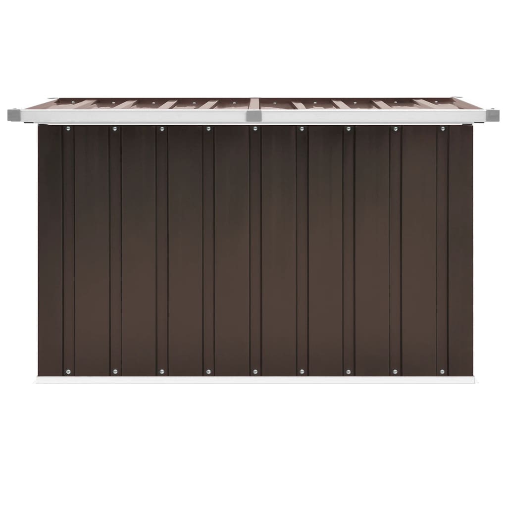 Boîte de rangement de jardin Marron 109x67x65 cm Coffres de jardin vidaXL   