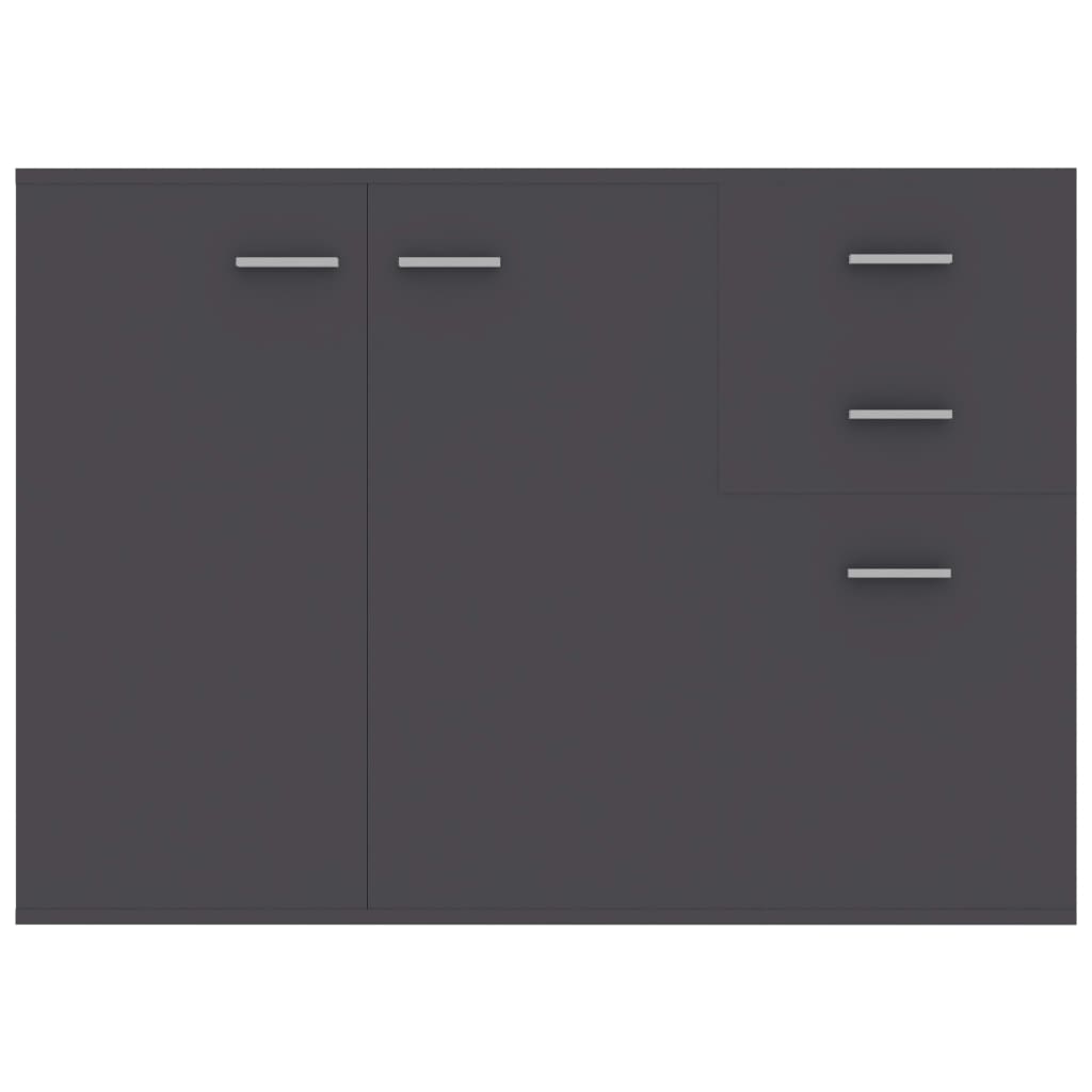 Buffet Gris 105x30x75 cm Aggloméré Buffets & bahuts vidaXL   