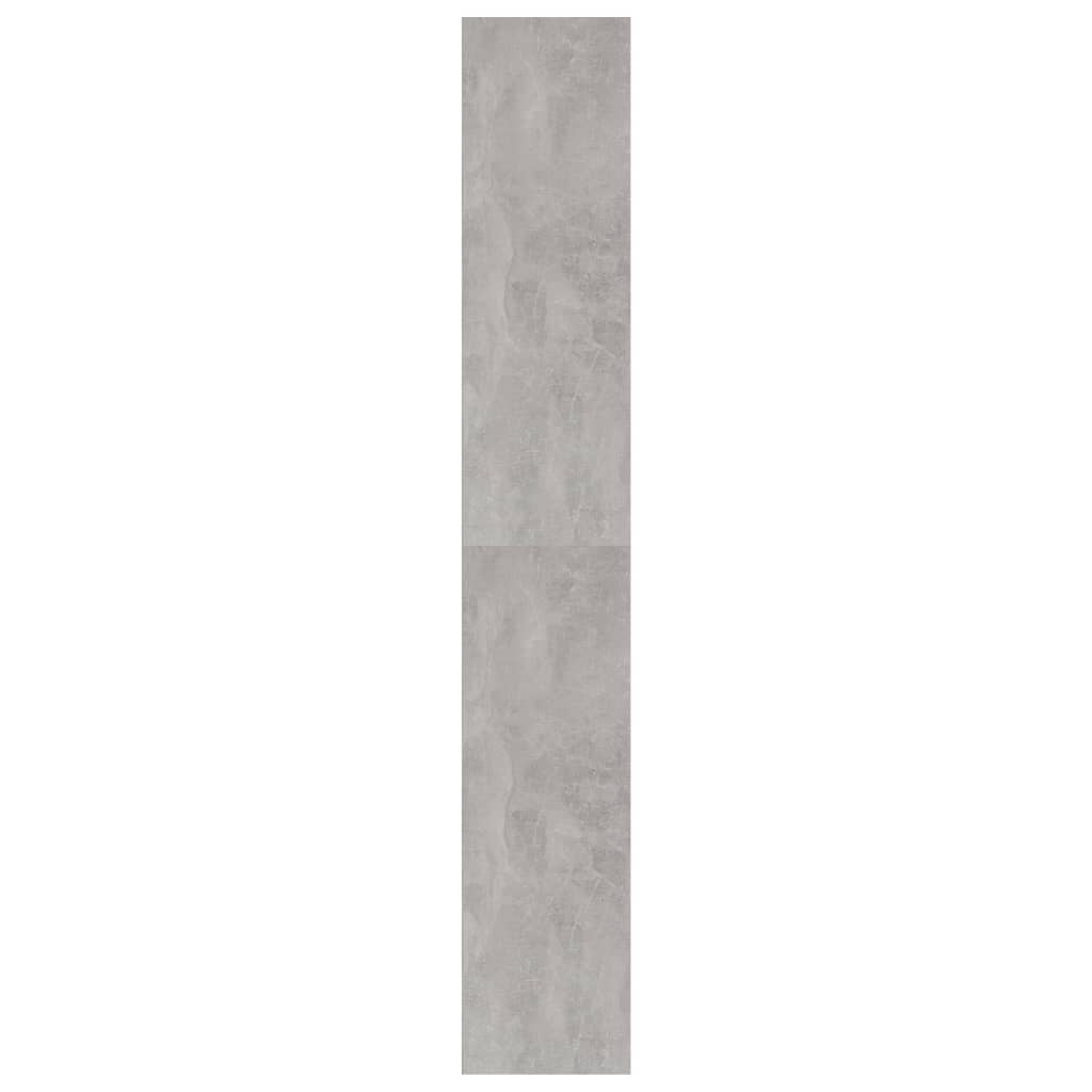 Bibliothèque Gris béton 40x30x189 cm Aggloméré Bibliothèques vidaXL   
