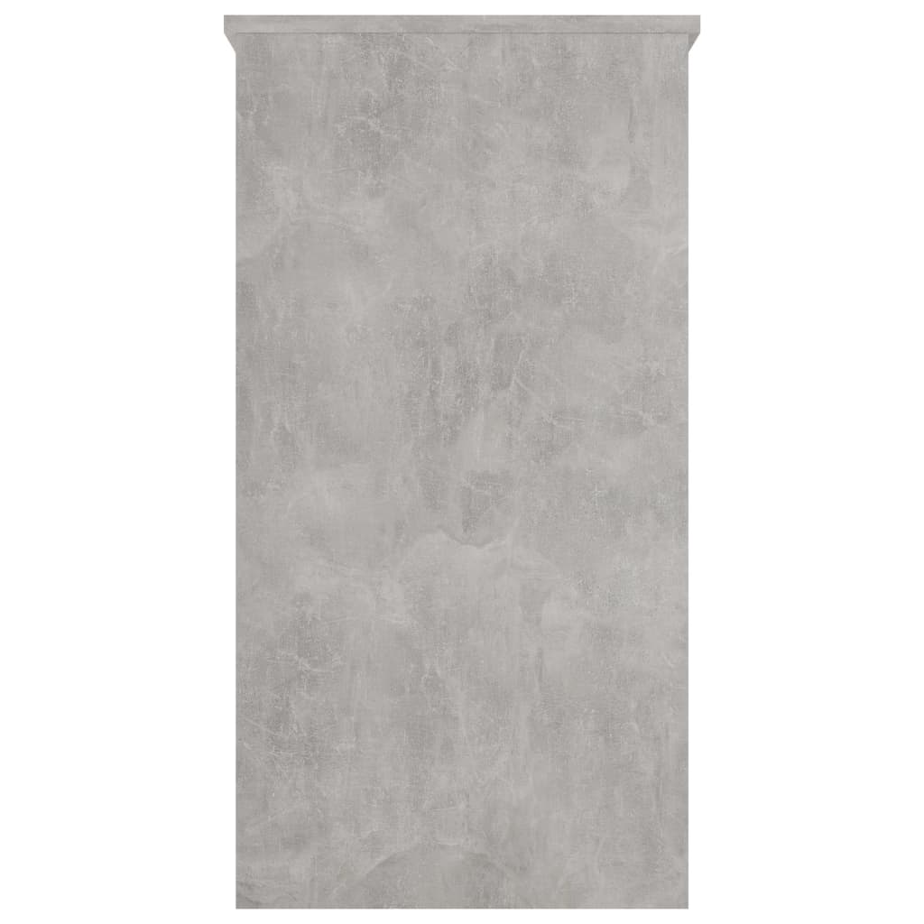 Bureau Gris béton 80x40x75 cm Aggloméré Bureaux vidaXL   