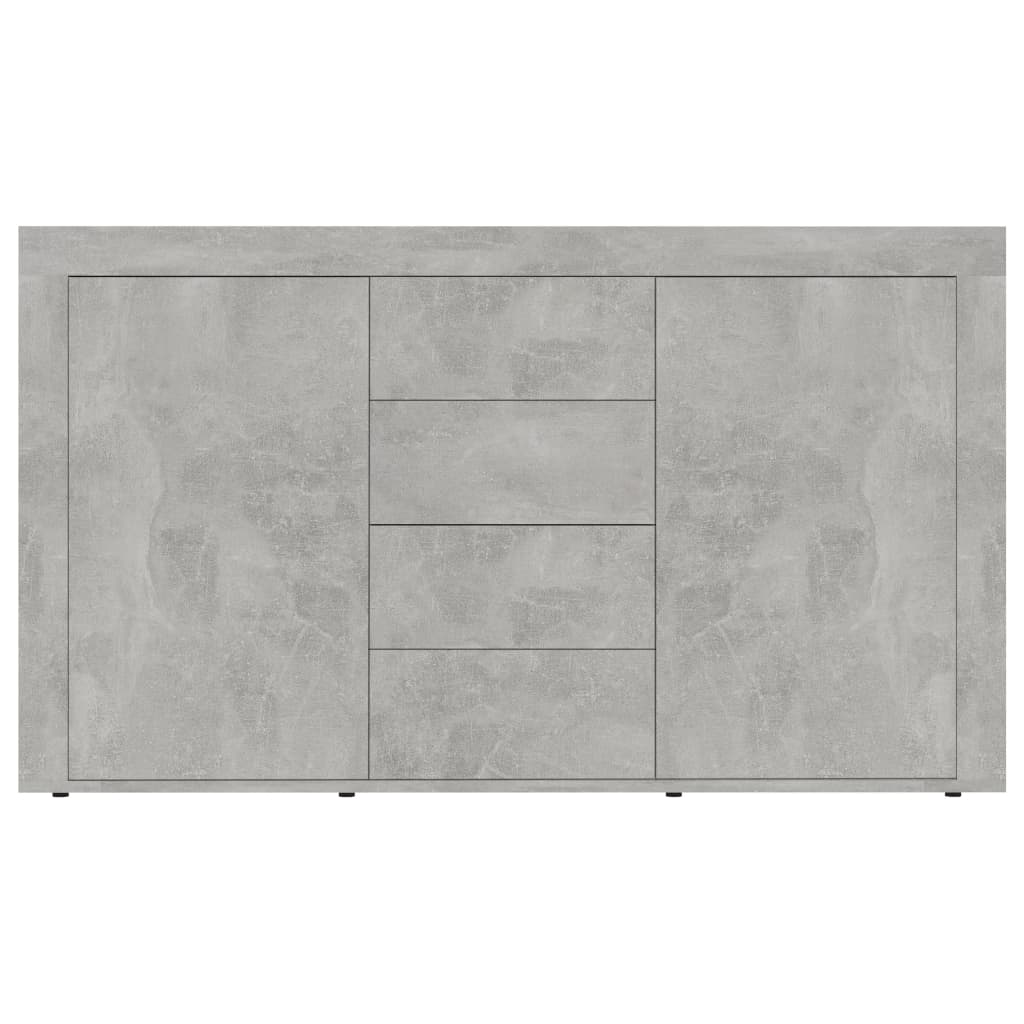Buffet Gris béton 120x36x69 cm Aggloméré Buffets & bahuts vidaXL   