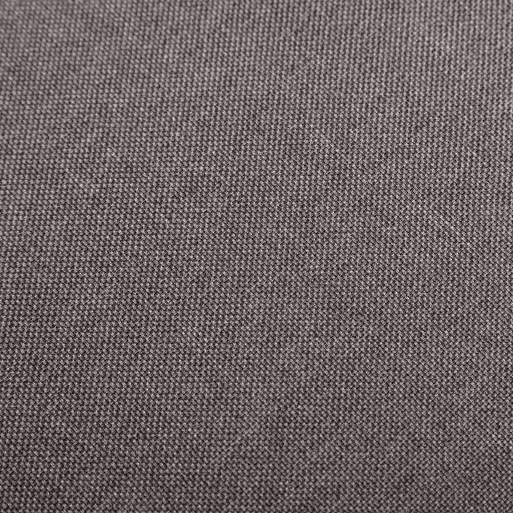 Tabourets de bar lot de 2 gris clair tissu Tabourets de bar vidaXL   
