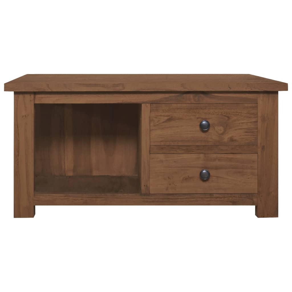 Table basse 68x68x33 cm Bois de teck solide Tables basses vidaXL   
