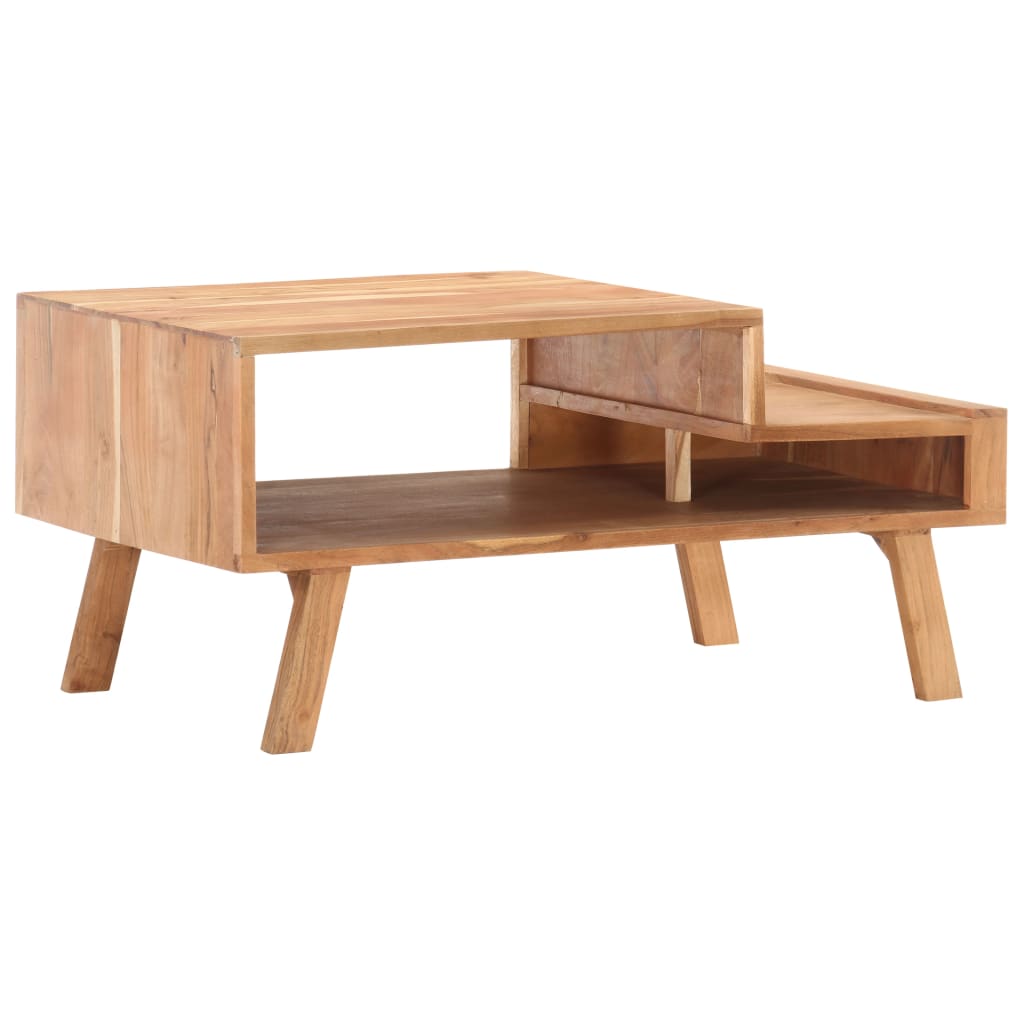 Table basse 100x50x45 cm Bois d'acacia massif Tables basses vidaXL   