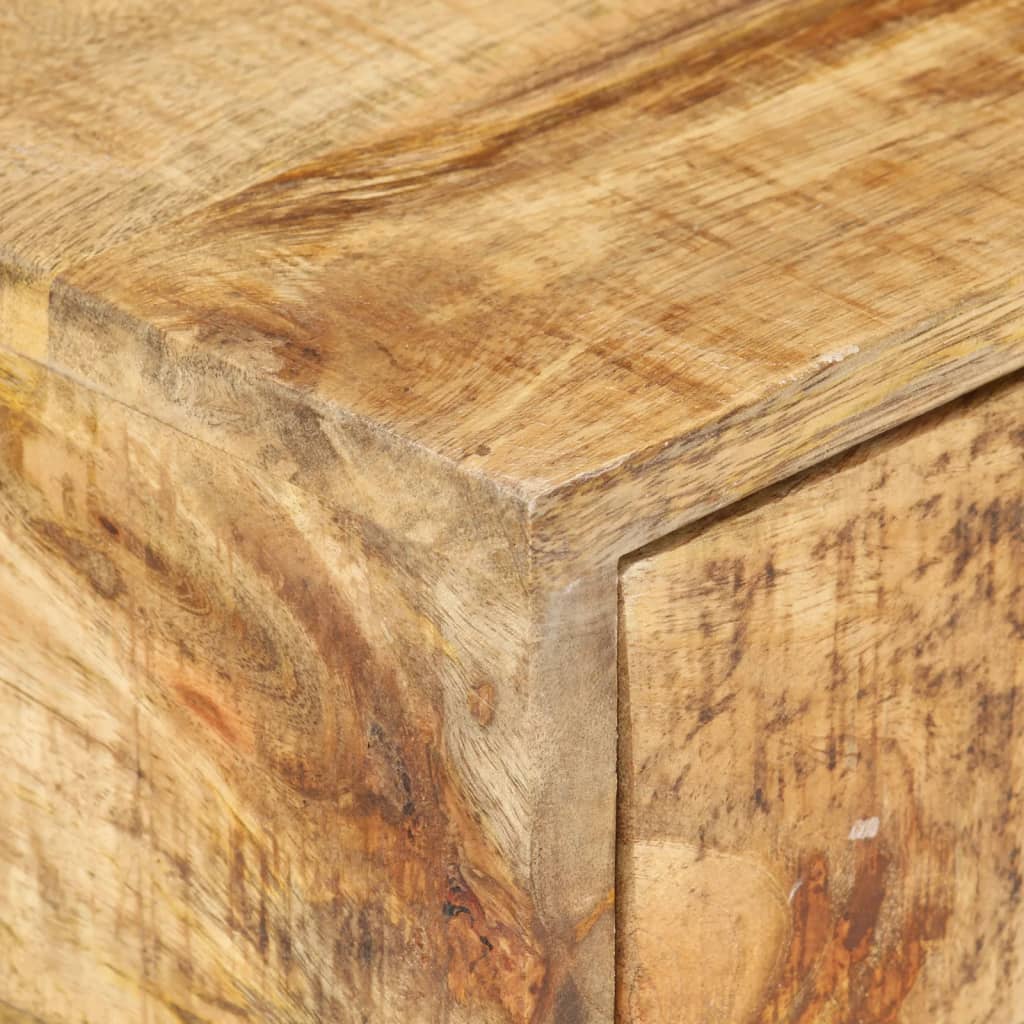 Table d'appoint en forme d'U 45x30x61cm Bois de manguier massif Tables d'appoint vidaXL   