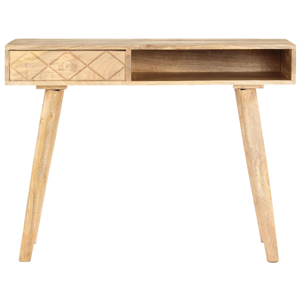 Coiffeuse 100x50x76 cm Bois de manguier solide Coiffeuses vidaXL   