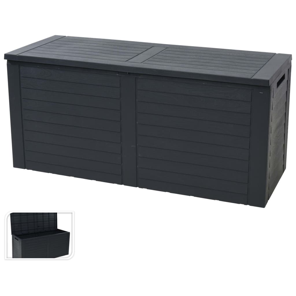 ProGarden Boîte de rangement de jardin Ollie 240 L Coffres de jardin ProGarden   