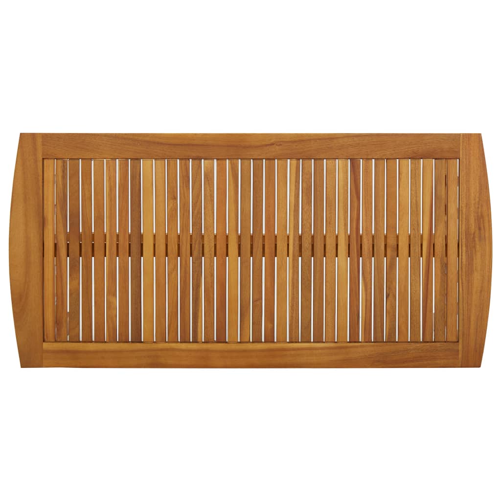 Table basse 102x50x43 cm Bois d'acacia solide Tables basses vidaXL   