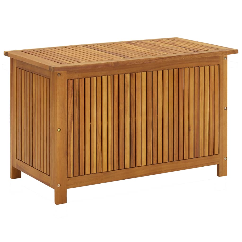 Boîte de rangement de jardin 90x50x58 cm bois d'acacia massif Coffres de jardin vidaXL   