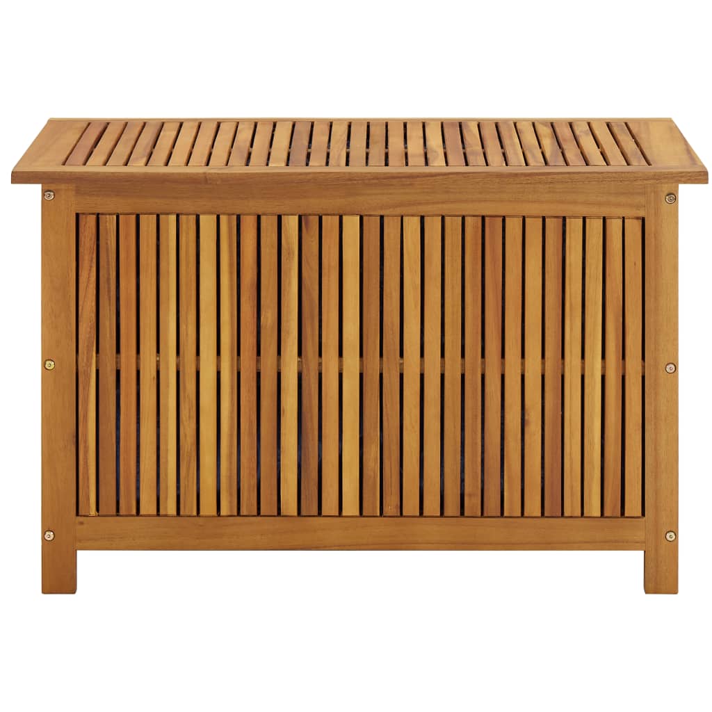 Boîte de rangement de jardin 90x50x58 cm bois d'acacia massif Coffres de jardin vidaXL   
