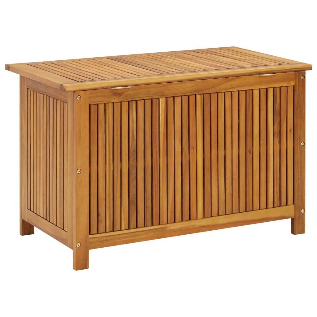 Boîte de rangement de jardin 90x50x58 cm bois d'acacia massif Coffres de jardin vidaXL   