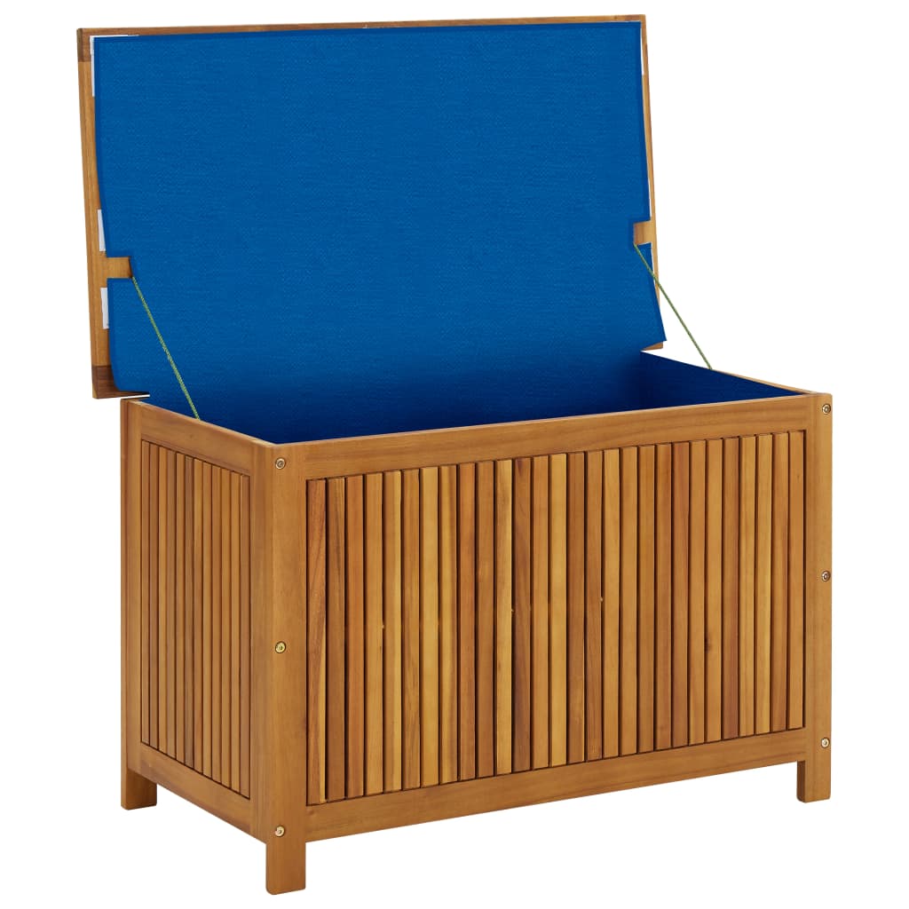 Boîte de rangement de jardin 90x50x58 cm bois d'acacia massif Coffres de jardin vidaXL   