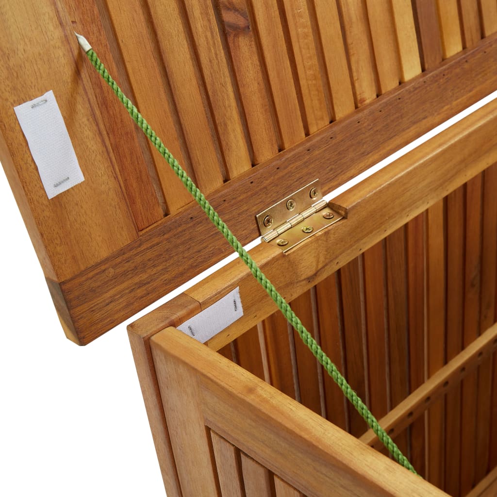 Boîte de rangement de jardin 90x50x58 cm bois d'acacia massif Coffres de jardin vidaXL   