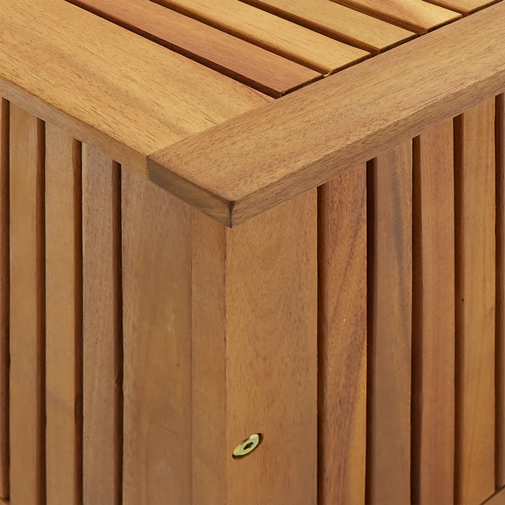 Boîte de rangement de jardin 90x50x58 cm bois d'acacia massif Coffres de jardin vidaXL   