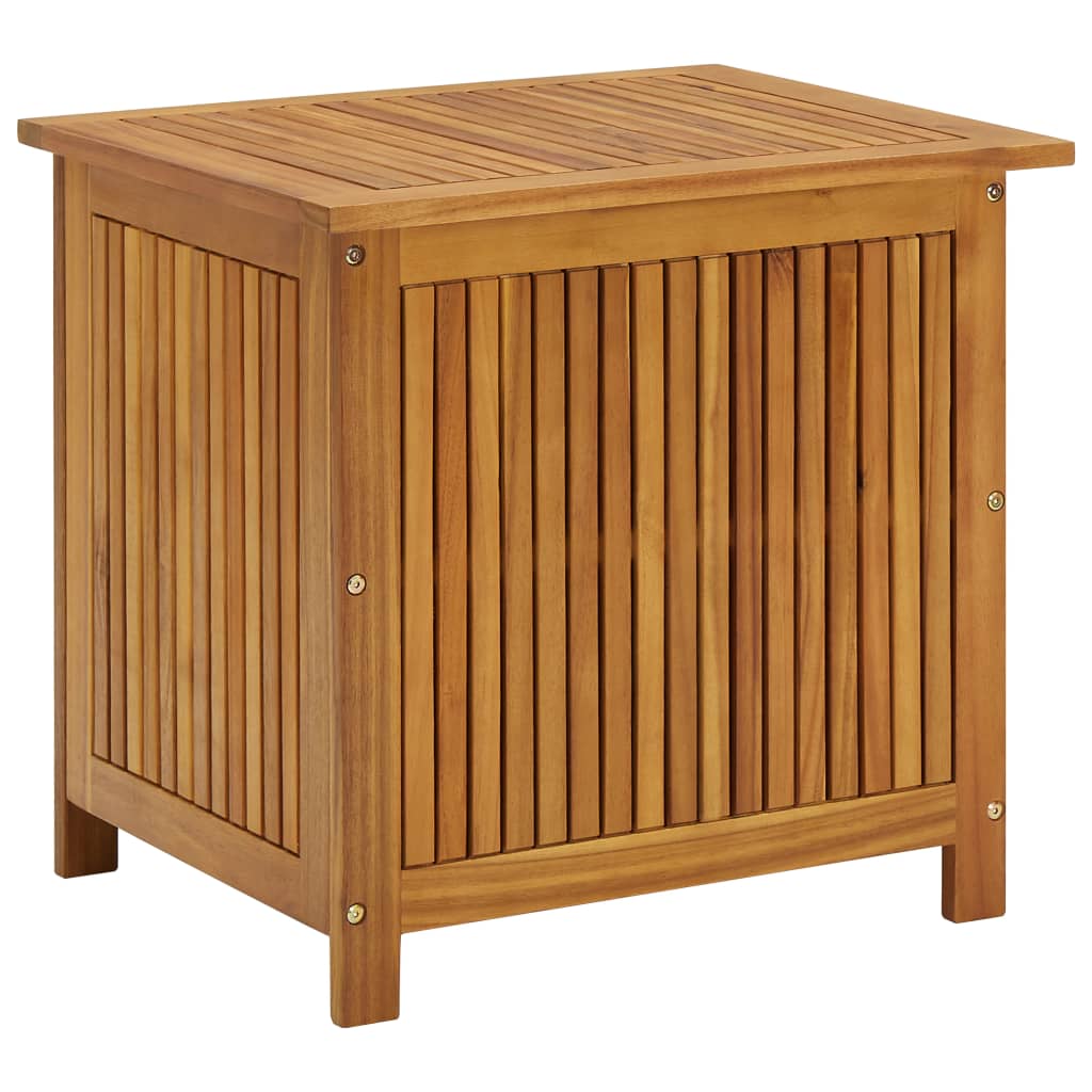 Boîte de rangement de jardin 60x50x58 cm Bois d'acacia solide Coffres de jardin vidaXL   