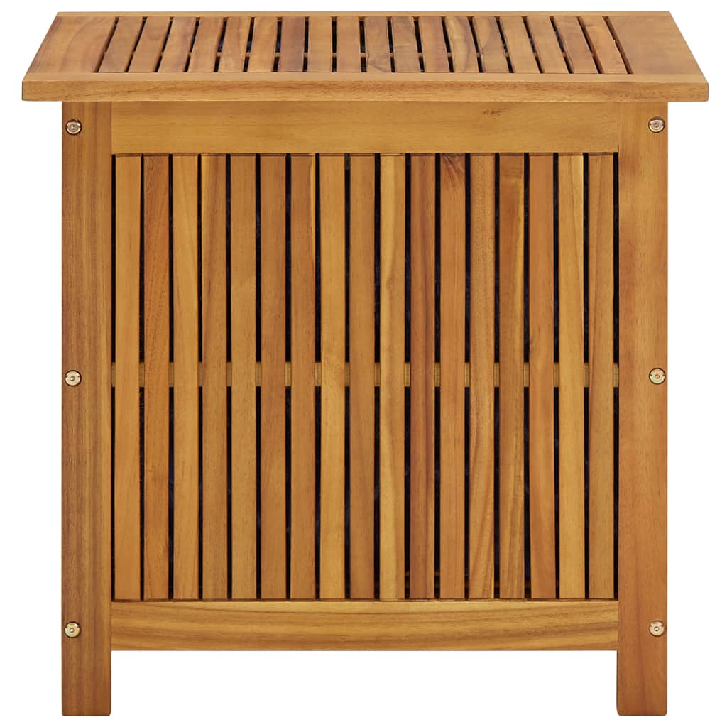 Boîte de rangement de jardin 60x50x58 cm Bois d'acacia solide Coffres de jardin vidaXL   