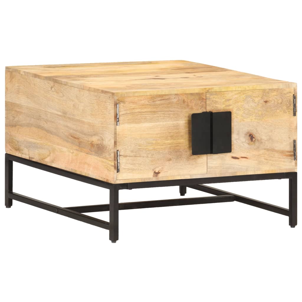 Table basse 67x67x45 cm Bois de manguier massif Tables basses vidaXL   