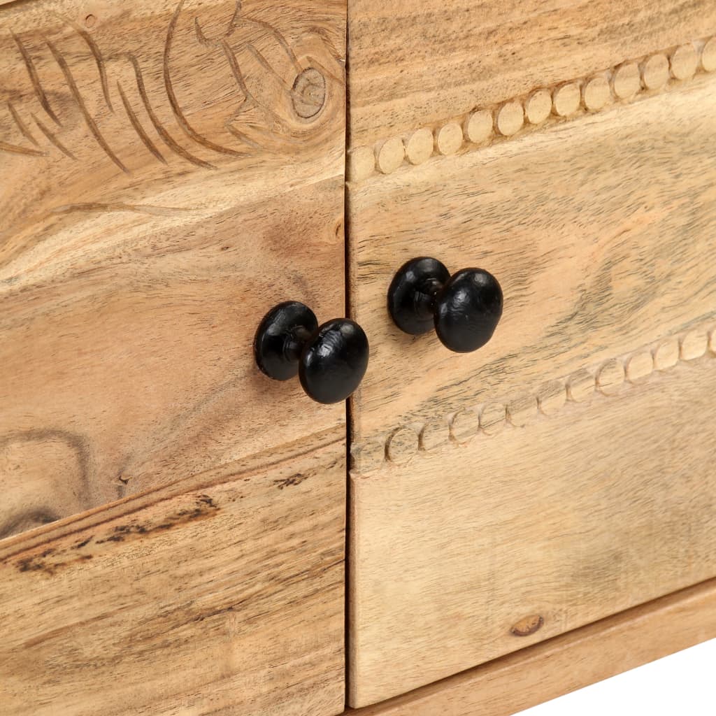 Buffet 115x35x75 cm Bois d'acacia massif Buffets & bahuts vidaXL   