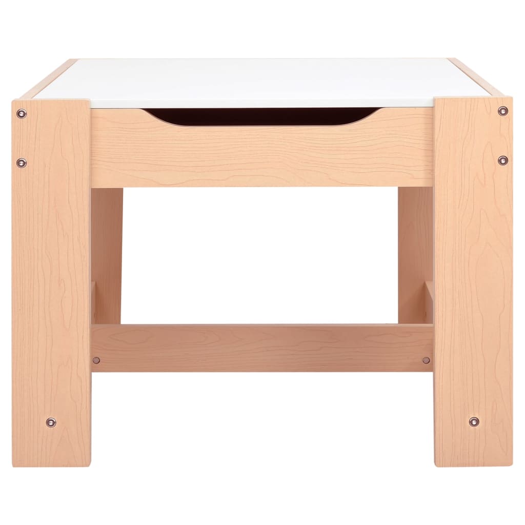 Table pour enfants avec 2 chaises MDF Meubles pour bébés & tout-petits vidaXL   