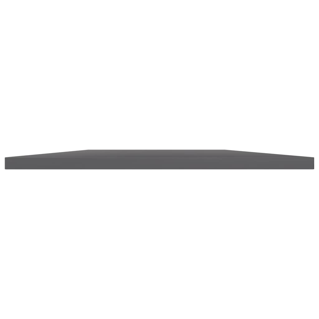 Panneaux bibliothèque 8 pcs Gris brillant 40x50x1,5cm Aggloméré Étagères vidaXL   