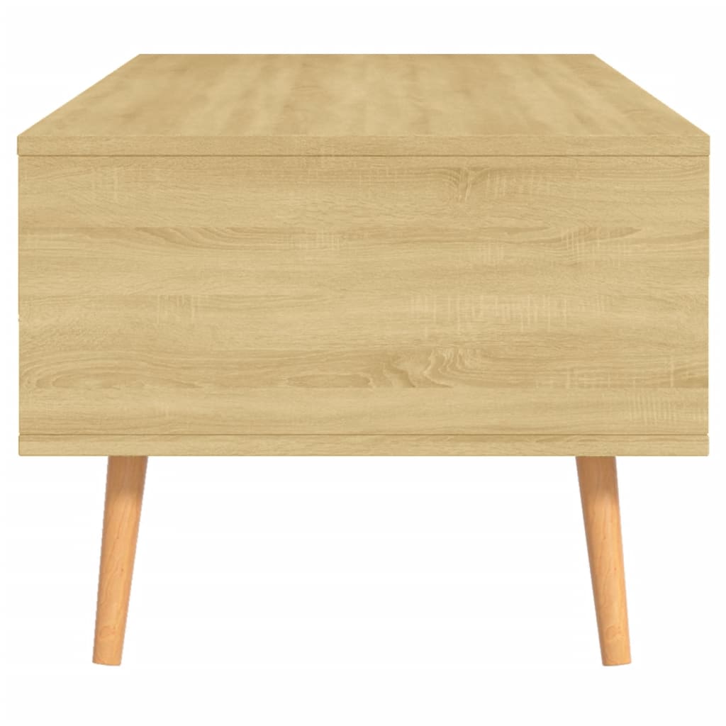 Table basse Chêne Sonoma 100x49,5x43 cm Aggloméré Tables basses vidaXL   