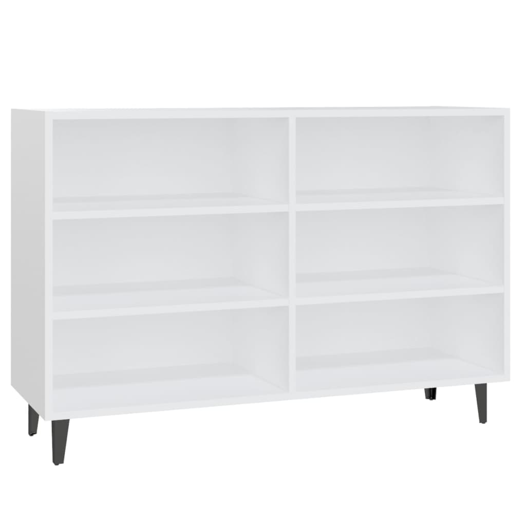 Buffet Blanc 103,5x35x70  cm Aggloméré Buffets & bahuts vidaXL   