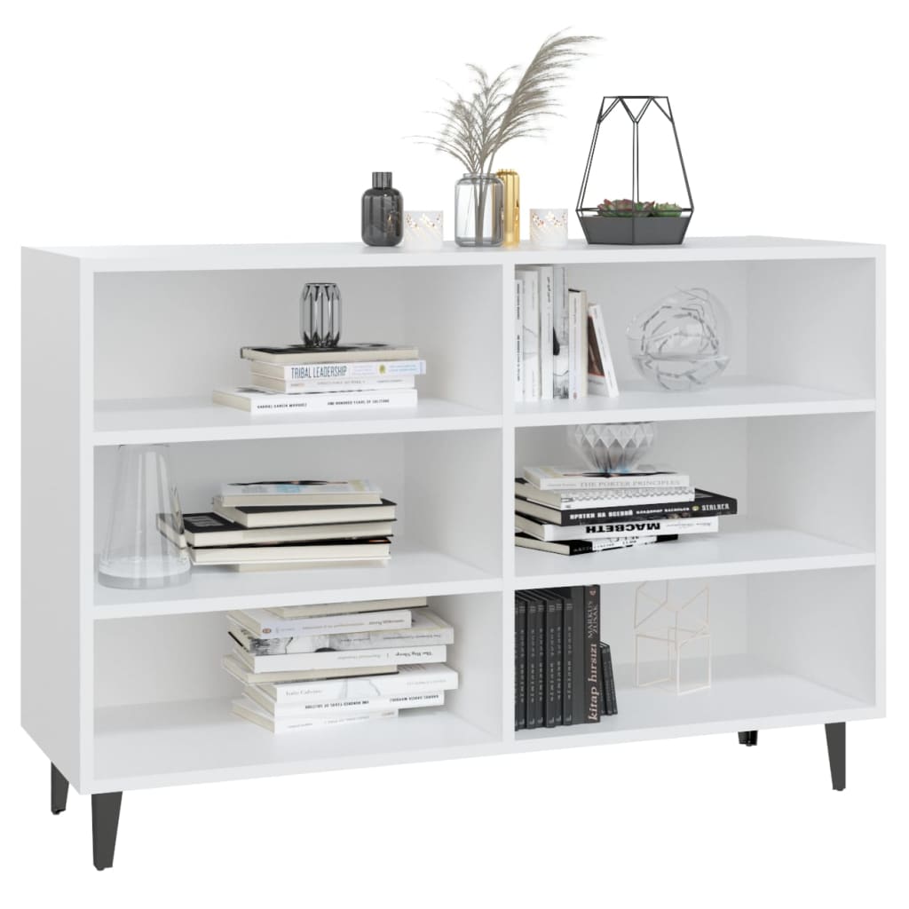 Buffet Blanc 103,5x35x70  cm Aggloméré Buffets & bahuts vidaXL   