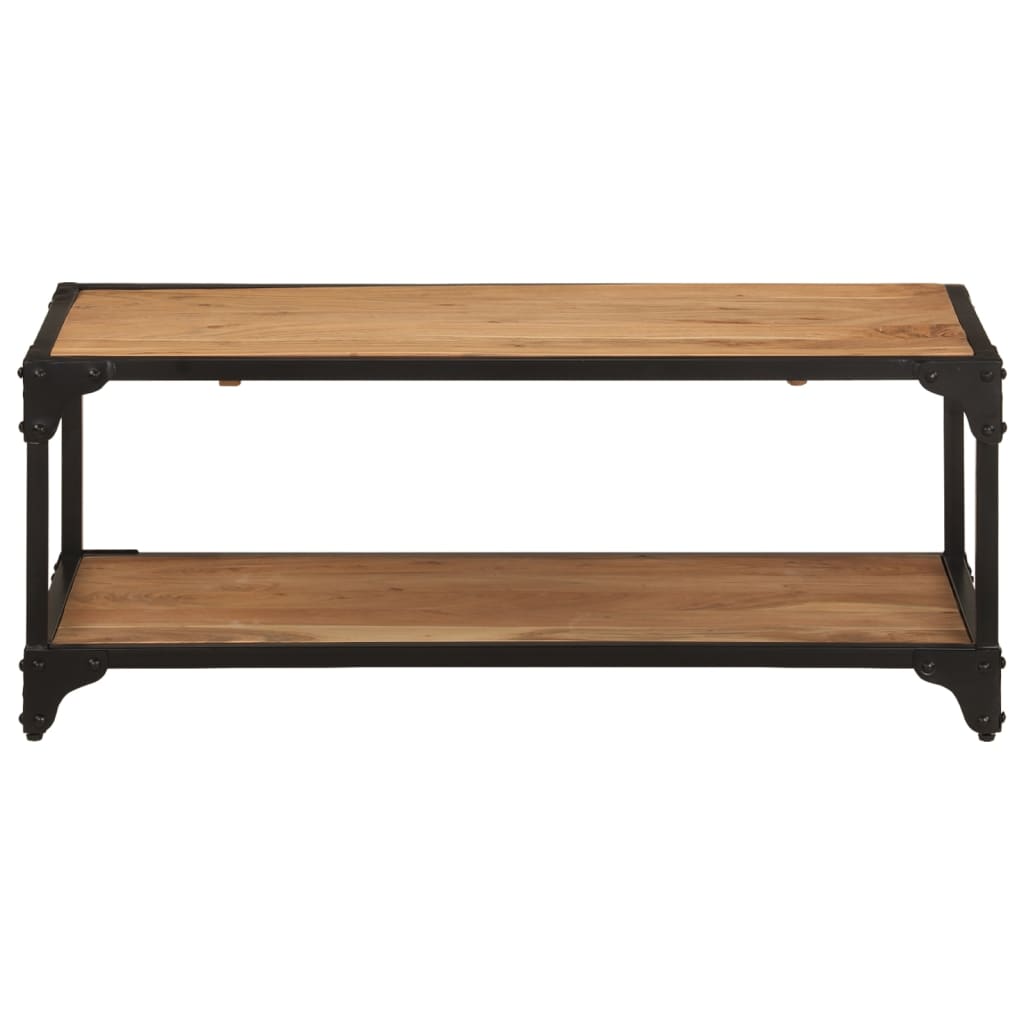 Table basse 90x45x35 cm Bois d'acacia solide Tables basses vidaXL   