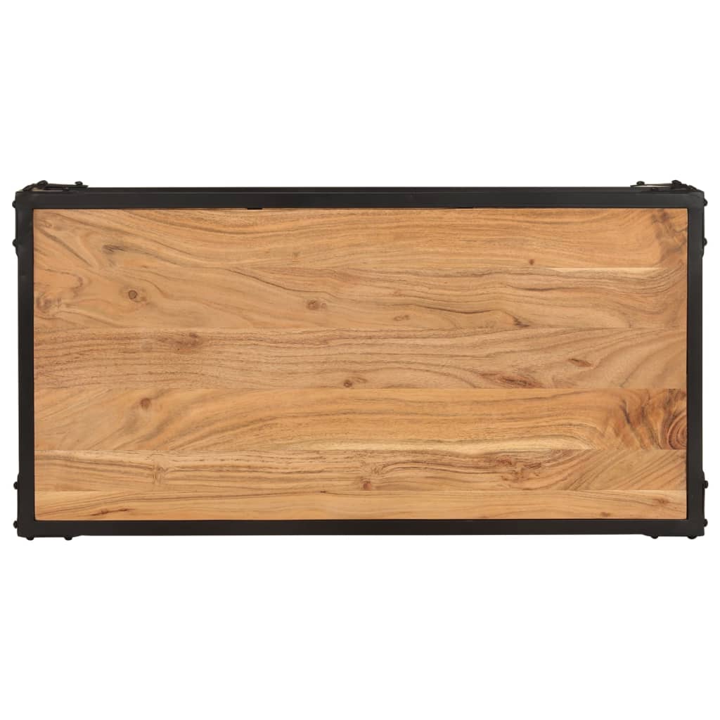 Table basse 90x45x35 cm Bois d'acacia solide Tables basses vidaXL   