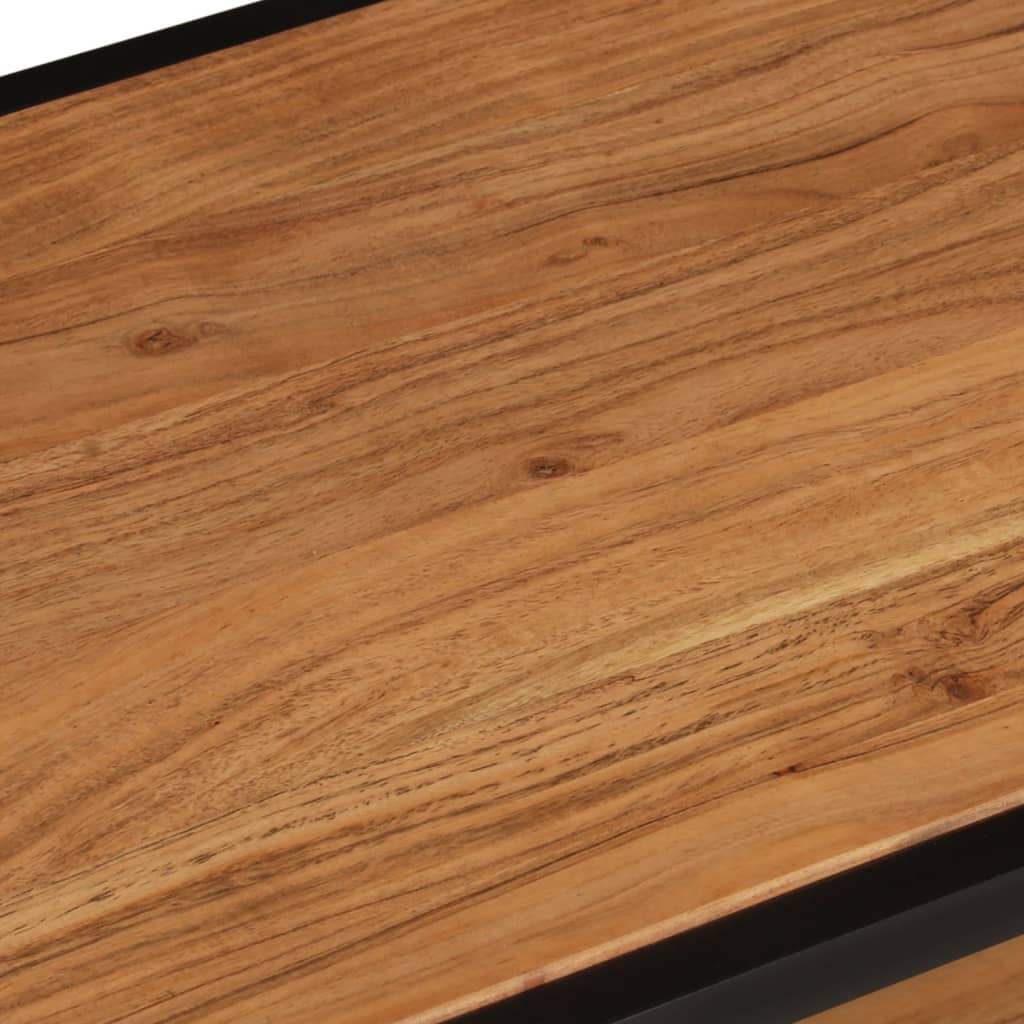 Table basse 90x45x35 cm Bois d'acacia solide Tables basses vidaXL   
