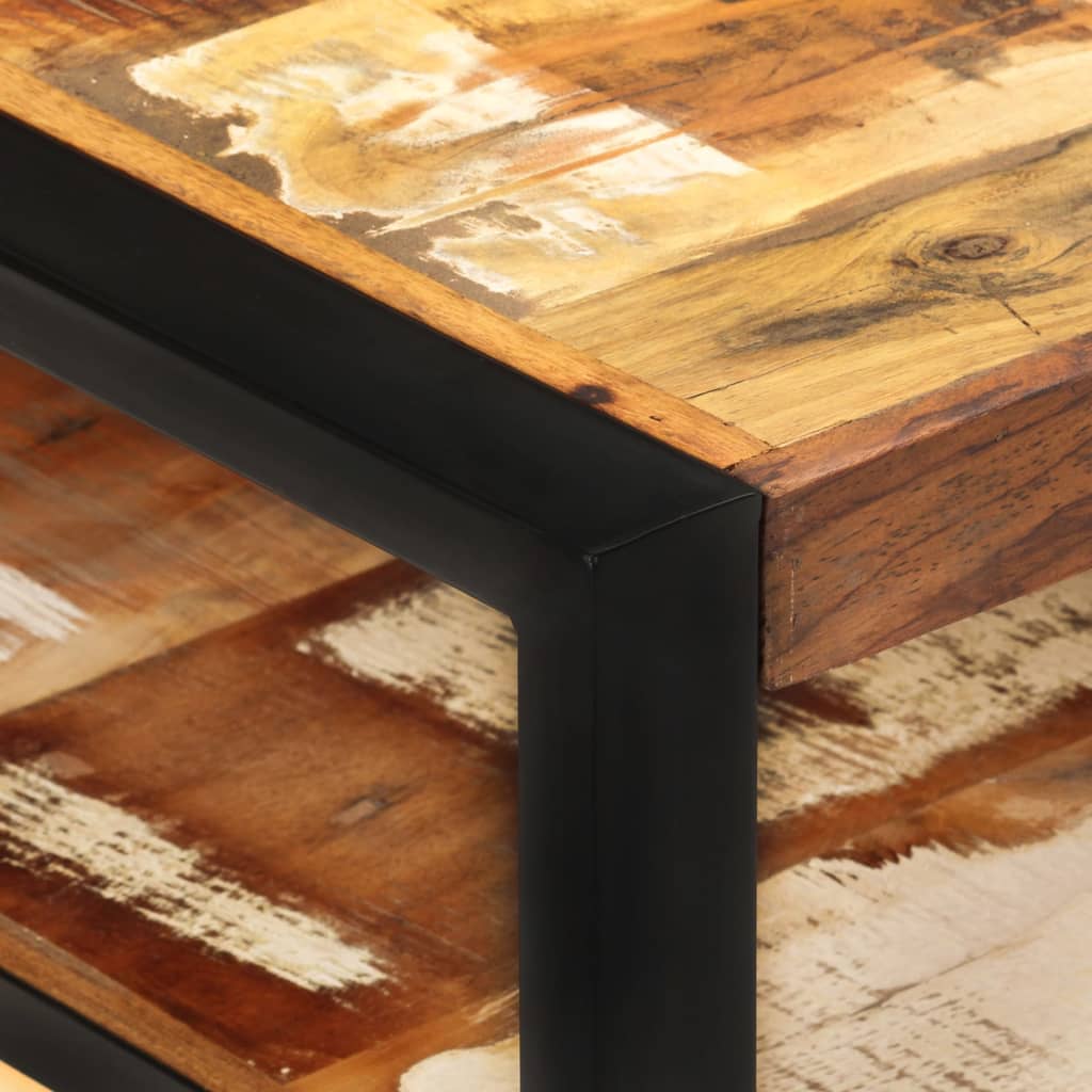 Table basse 120x60x40 cm Bois de récupération solide Tables basses vidaXL   