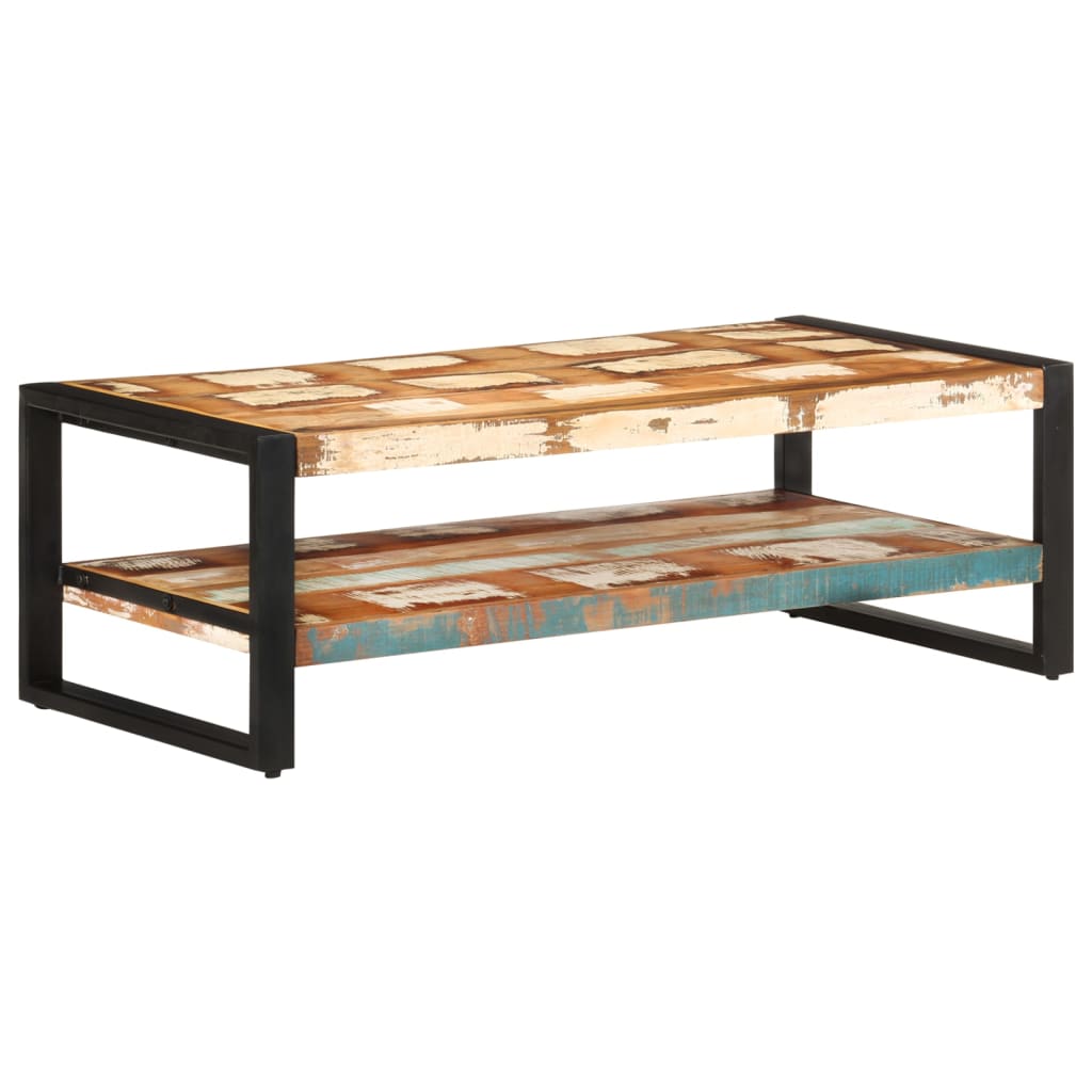 Table basse 120x60x40 cm Bois de récupération solide Tables basses vidaXL   