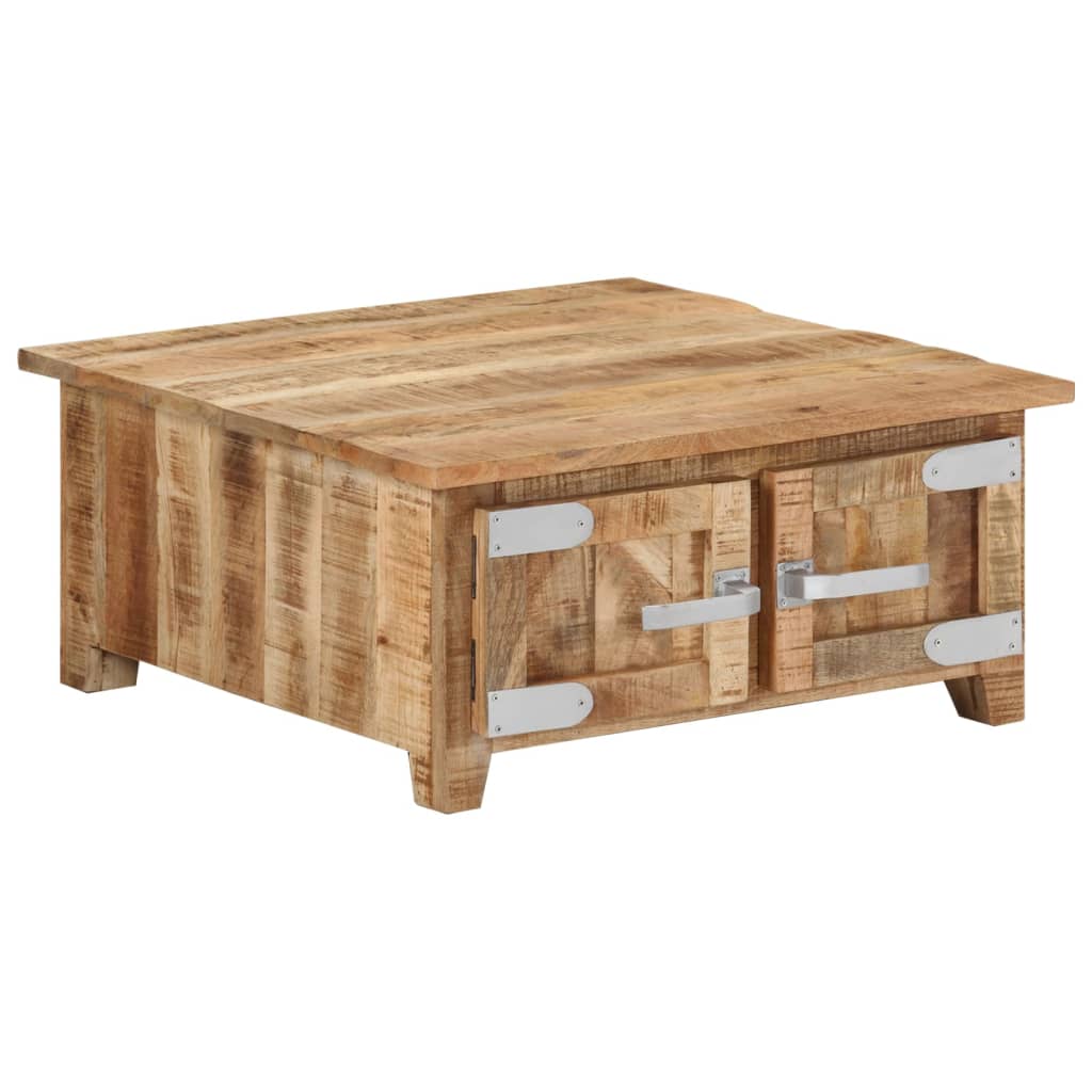 Table basse 67x67x30 cm Bois de manguier massif Tables basses vidaXL   