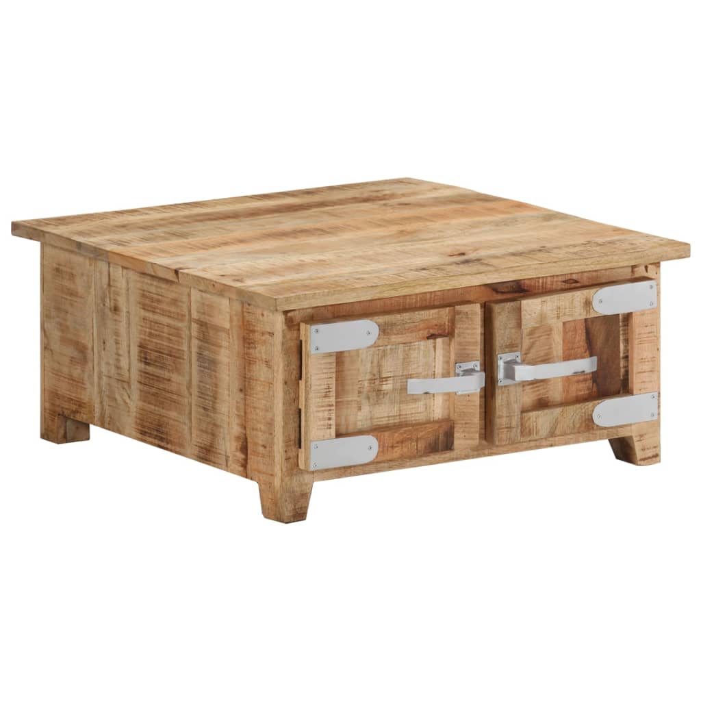 Table basse 67x67x30 cm Bois de manguier massif Tables basses vidaXL   