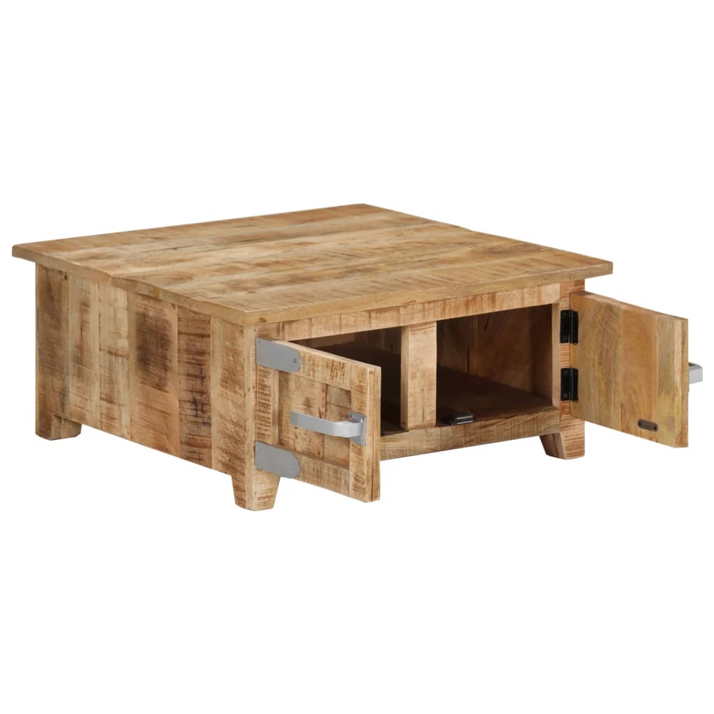 Table basse 67x67x30 cm Bois de manguier massif Tables basses vidaXL   