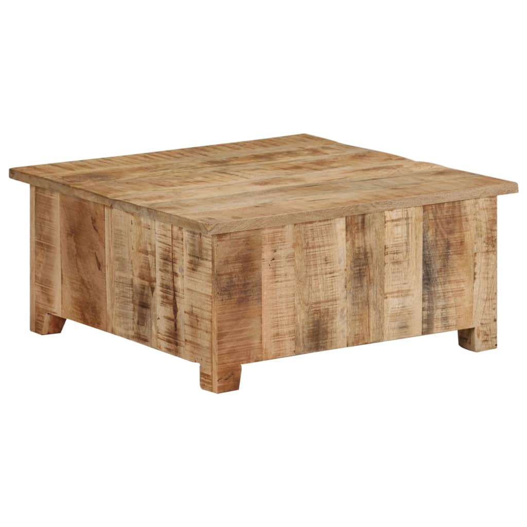 Table basse 67x67x30 cm Bois de manguier massif Tables basses vidaXL   