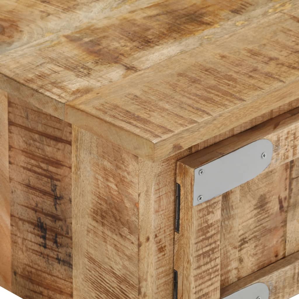 Table basse 67x67x30 cm Bois de manguier massif Tables basses vidaXL   